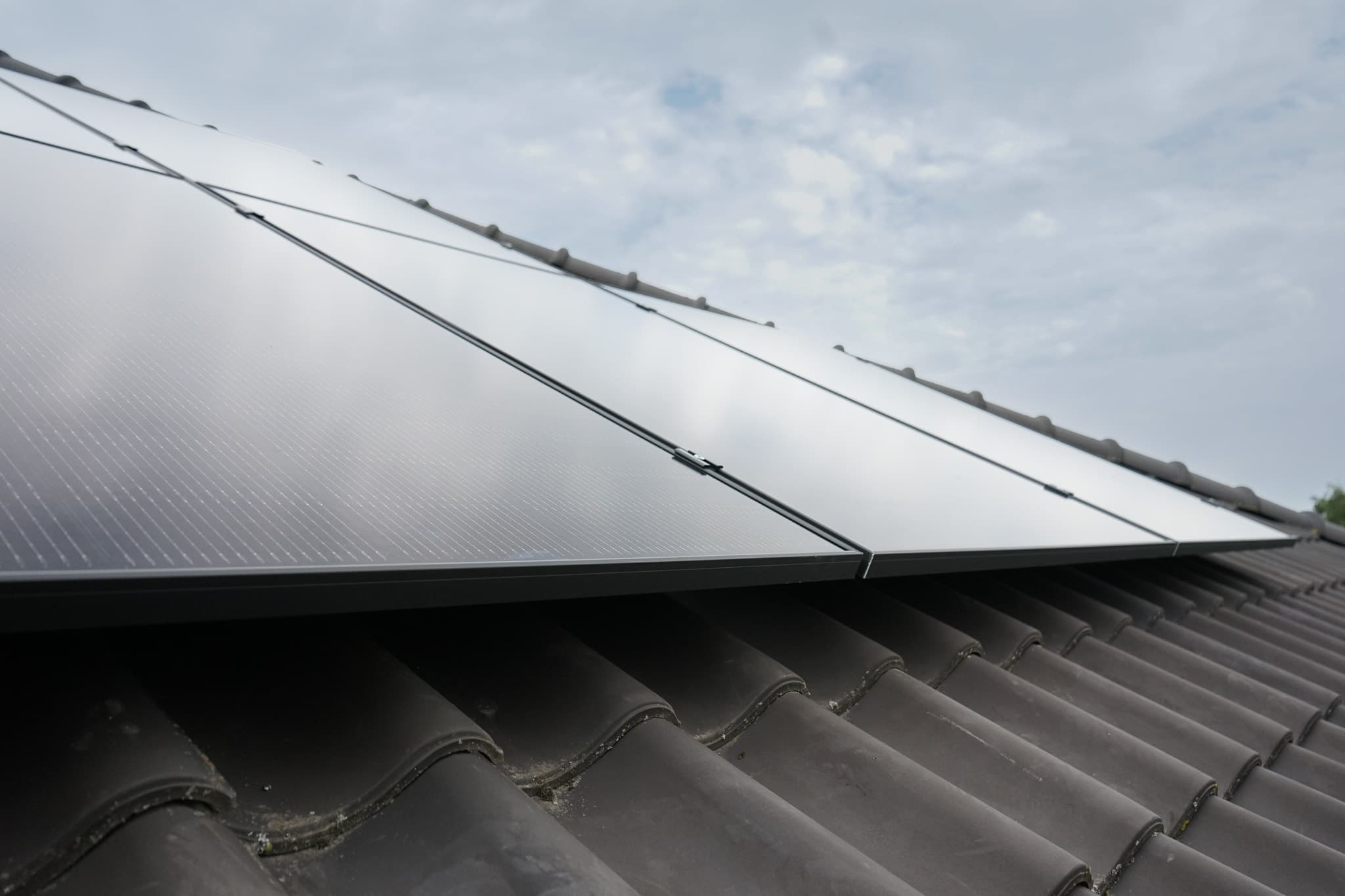 Afbeelding van zonnepanelen dienst
